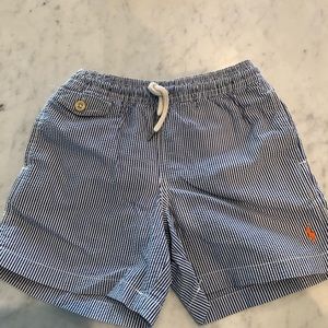 Ralph Lauren seersucker swim truck
